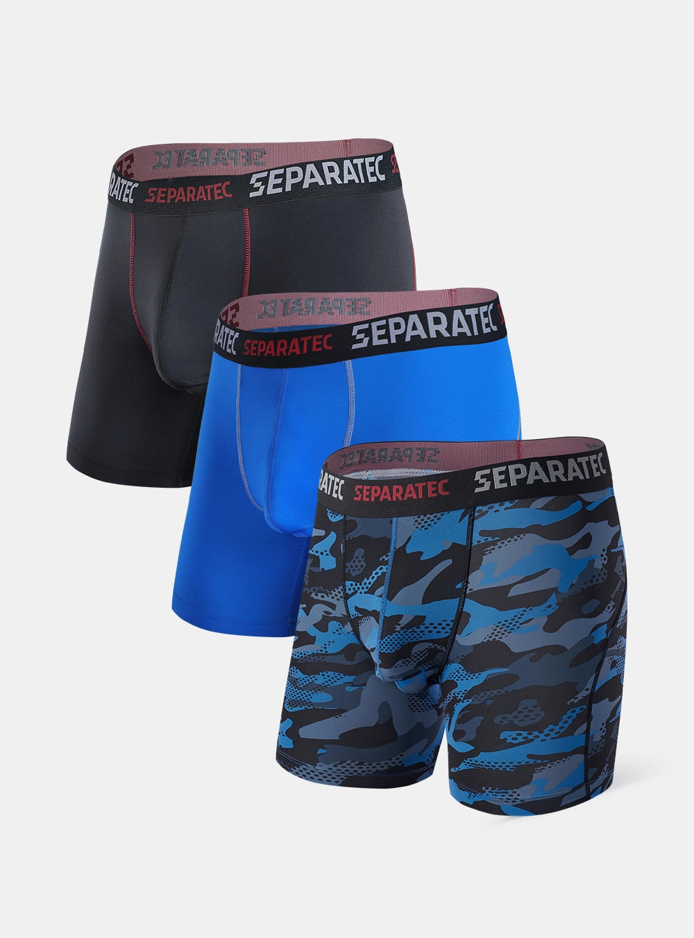 Separatec Men's Sport Performance Separate Dual Pouch Sport Underwear