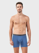 Separation Boxers Separatec Basic Bamboo Rayon Men's Boxer Briefs Dual Pouch Underwear