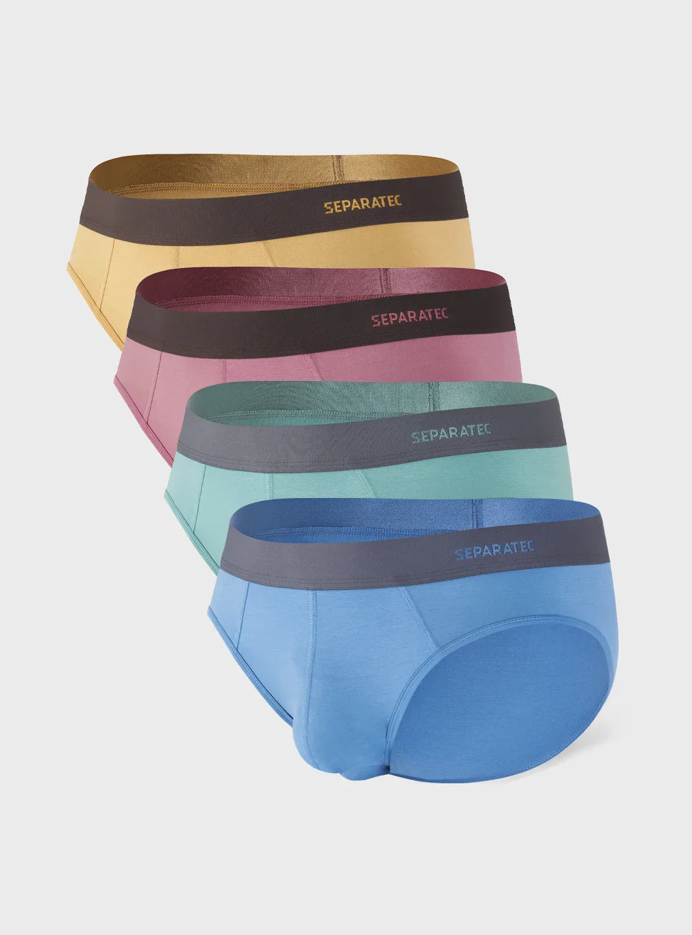 Light Color Bamboo Rayon Briefs 4 Pack