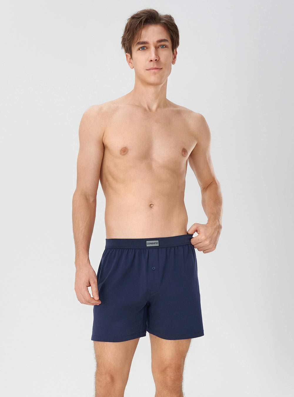 Pouch-Free Loose Fit Classic Cotton Boxers 3 Pack