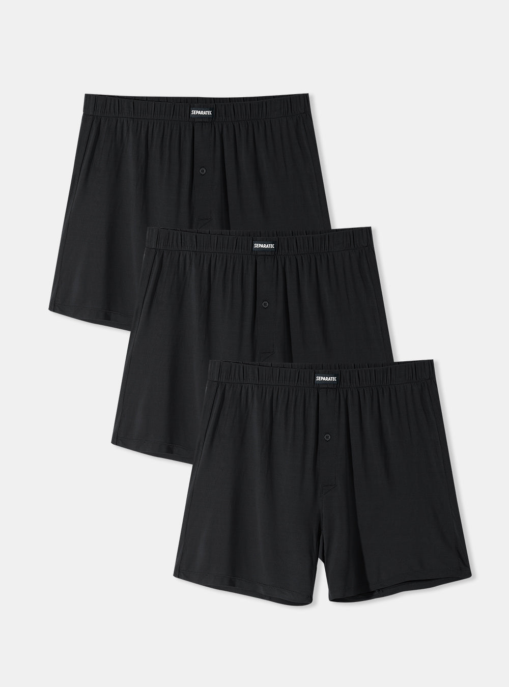 Pouch-Free Silky Cooling Comfort Bamboo Boxers 3 Pack – Separatec