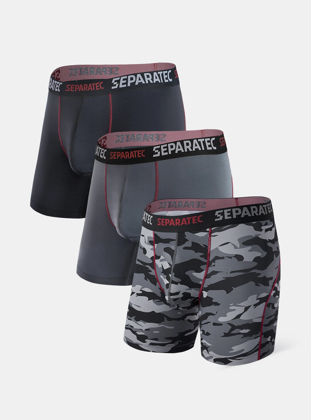 Separatec Men's Sport Performance Separate Dual Pouch Sport Underwear