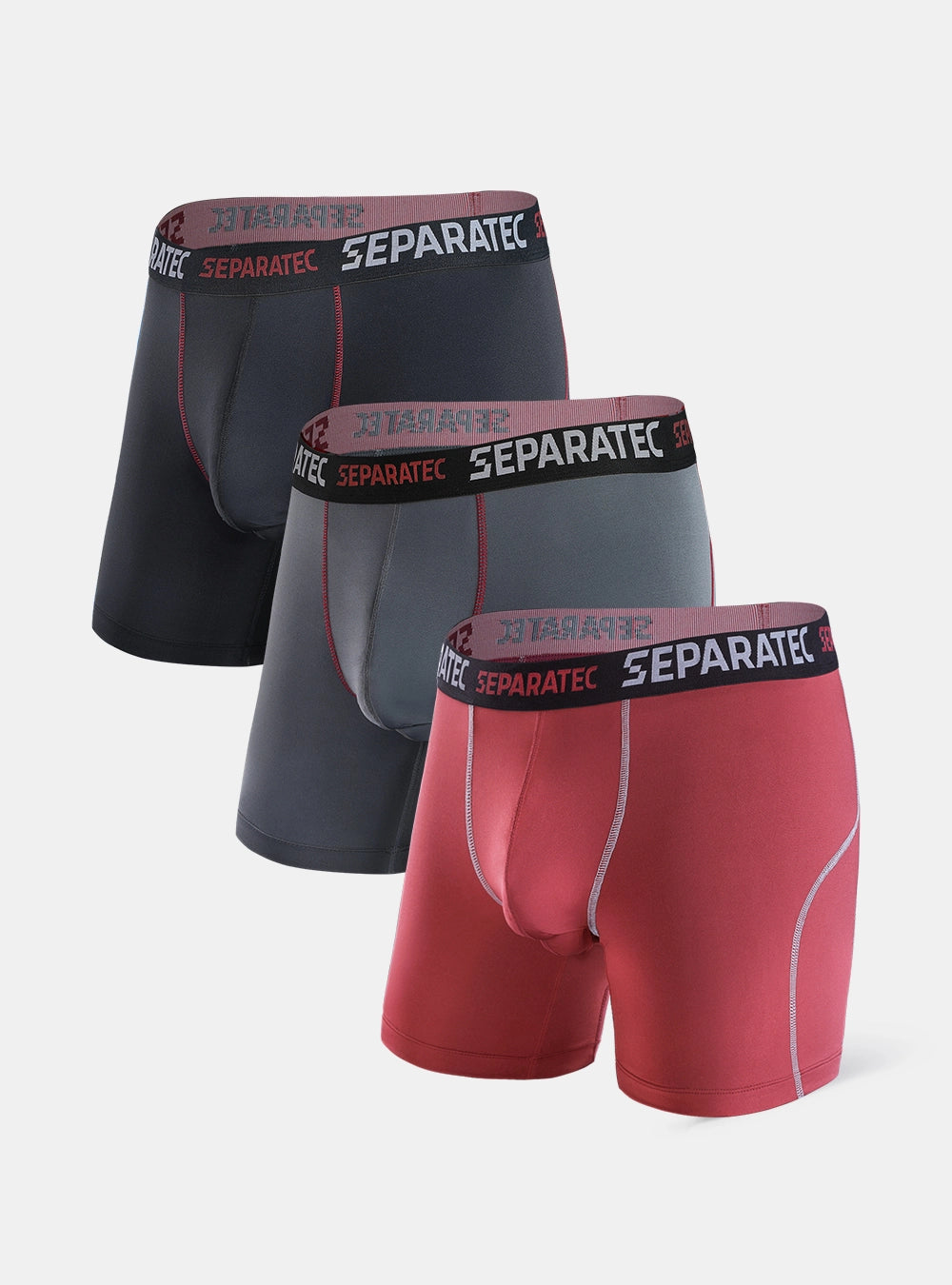 Separatec Men's Sport Performance Separate Dual Pouch Sport Underwear
