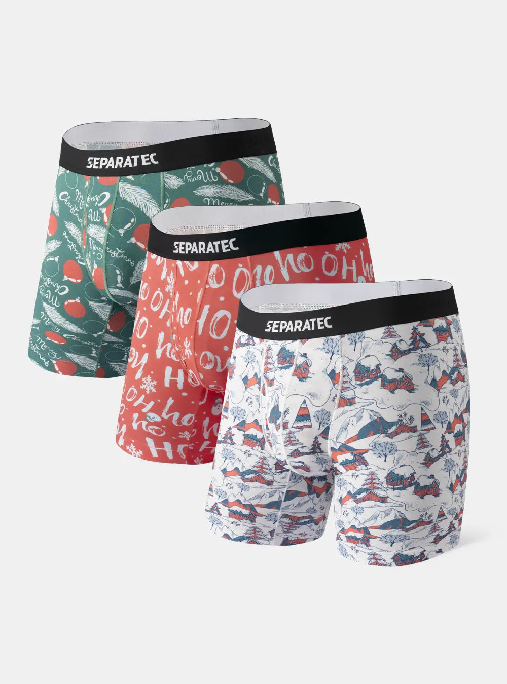 Separatec 7 Pack Heren Ondergoed Dual Pouch Ademend Bamboe Rayon Boxer Separatec 7 Pack Heren Ondergoed Dual Pouch Ademend Bamboe Rayon Boxer