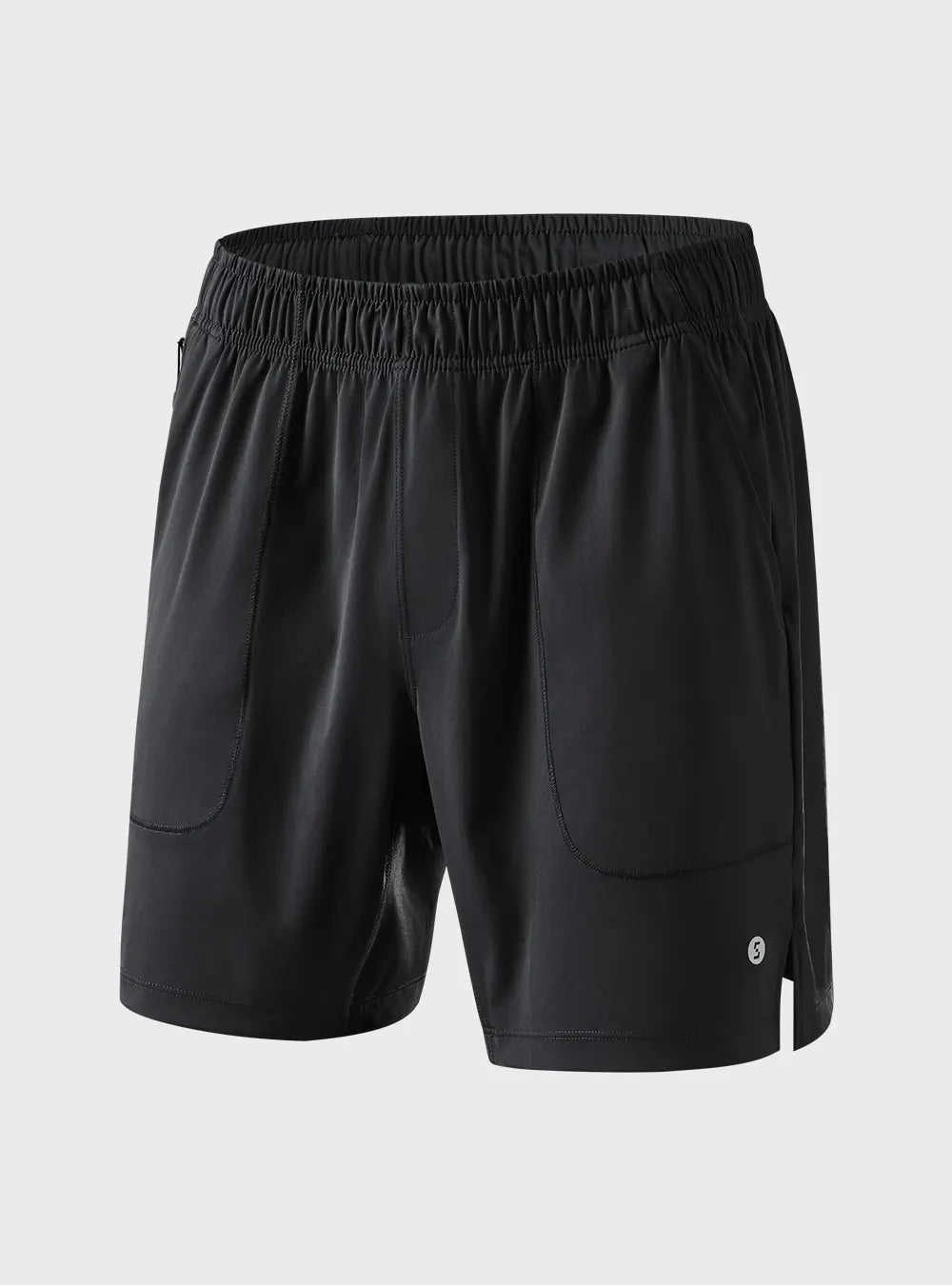 4D Stretch Quick Dry Training No Liner Shorts with Secure Pocket 1 Pack