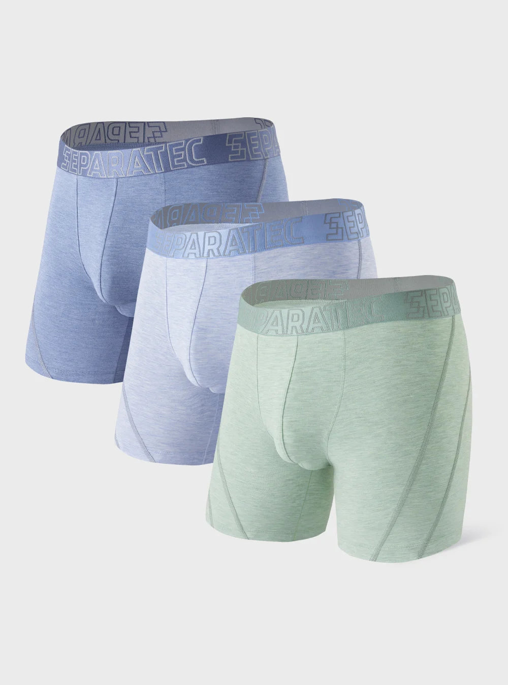 Classical Bamboo Rayon Boxer Briefs 3 Pack