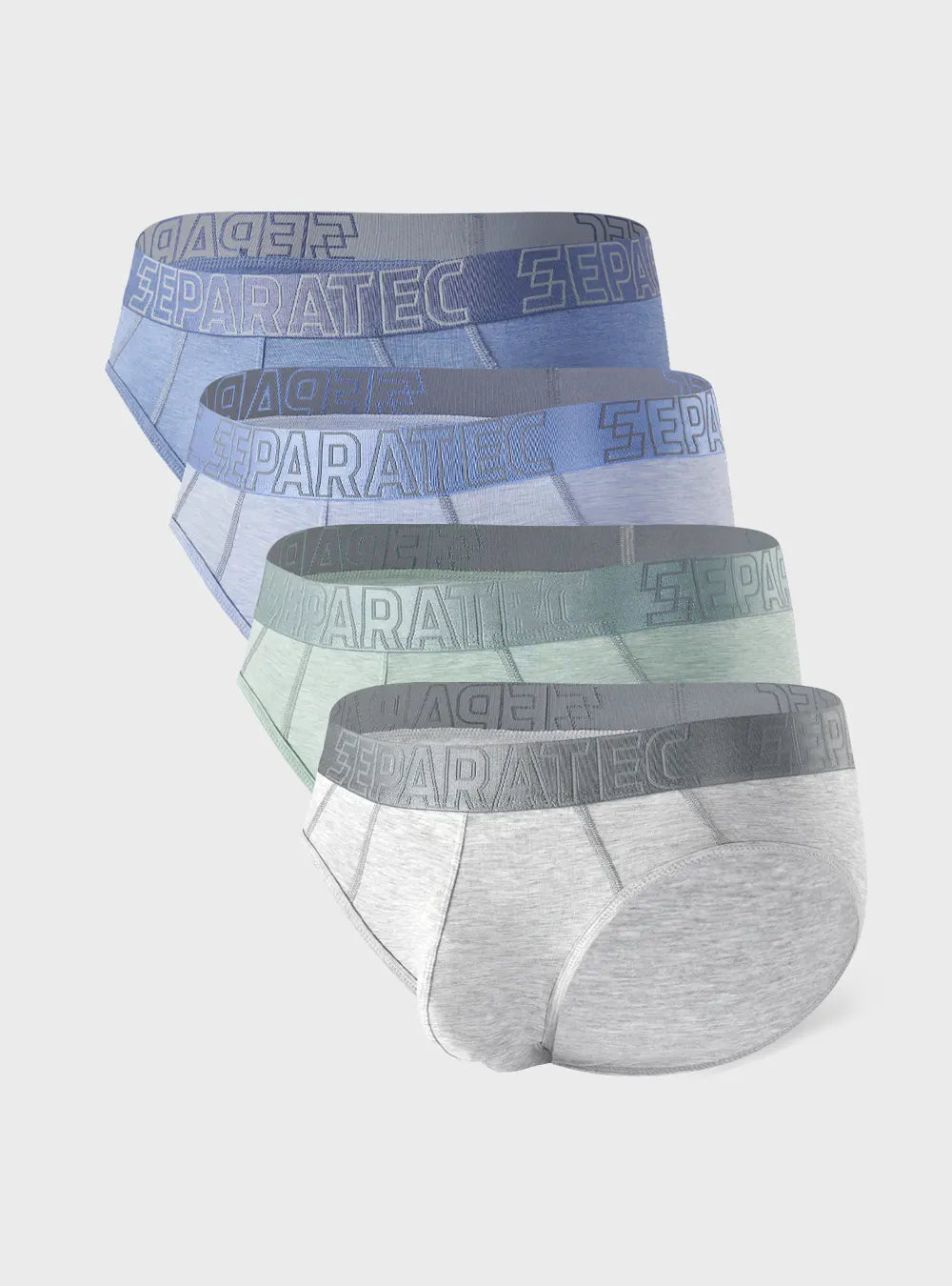 Multicolor Bamboo Rayon Briefs 4 Pack