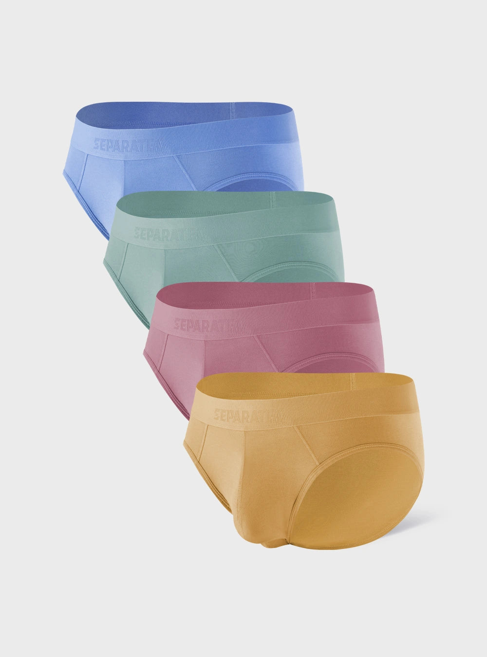 Colorful Bamboo Rayon Briefs 4 Pack – Separatec