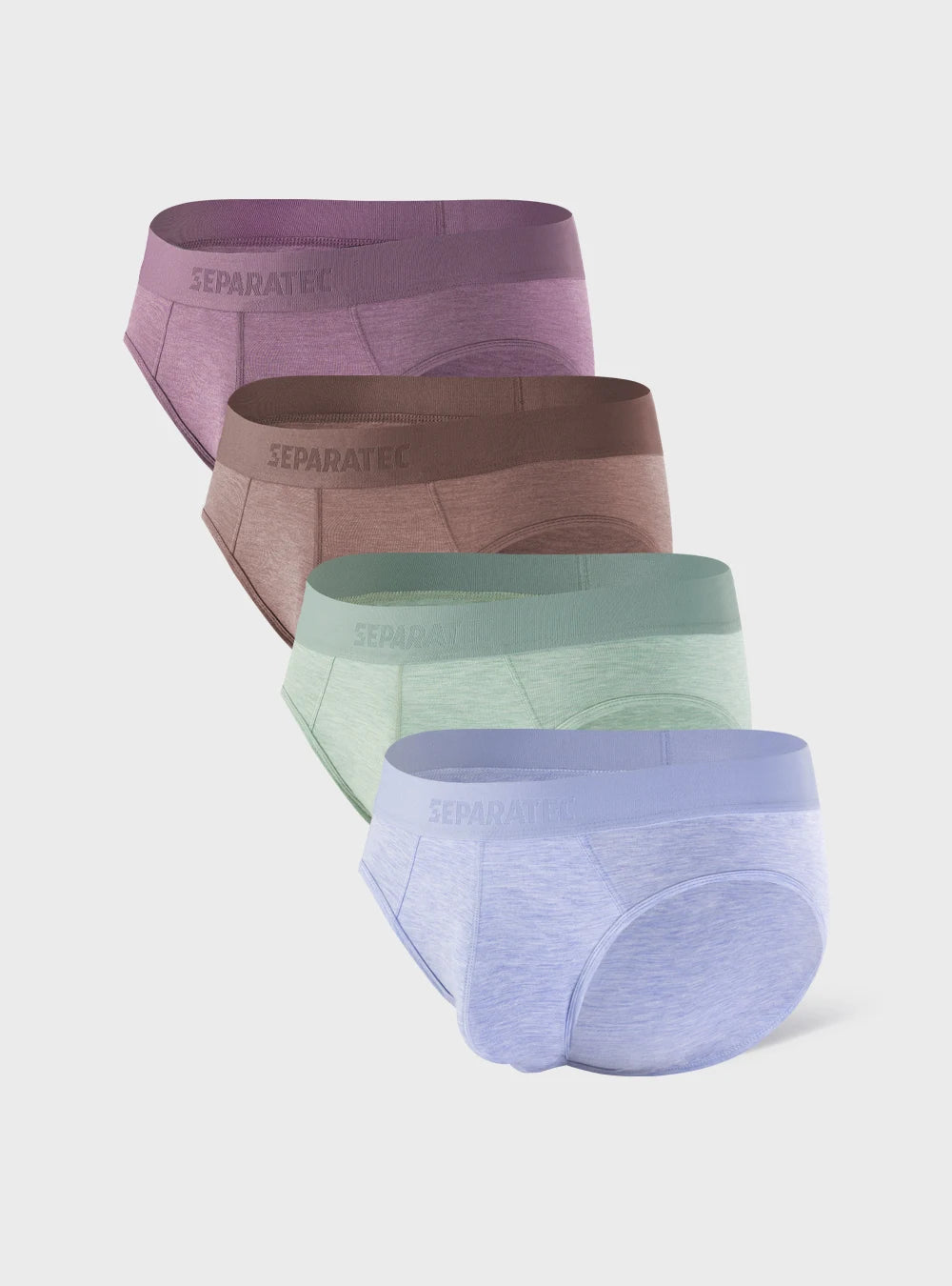 Colorful Bamboo Rayon Briefs 4 Pack