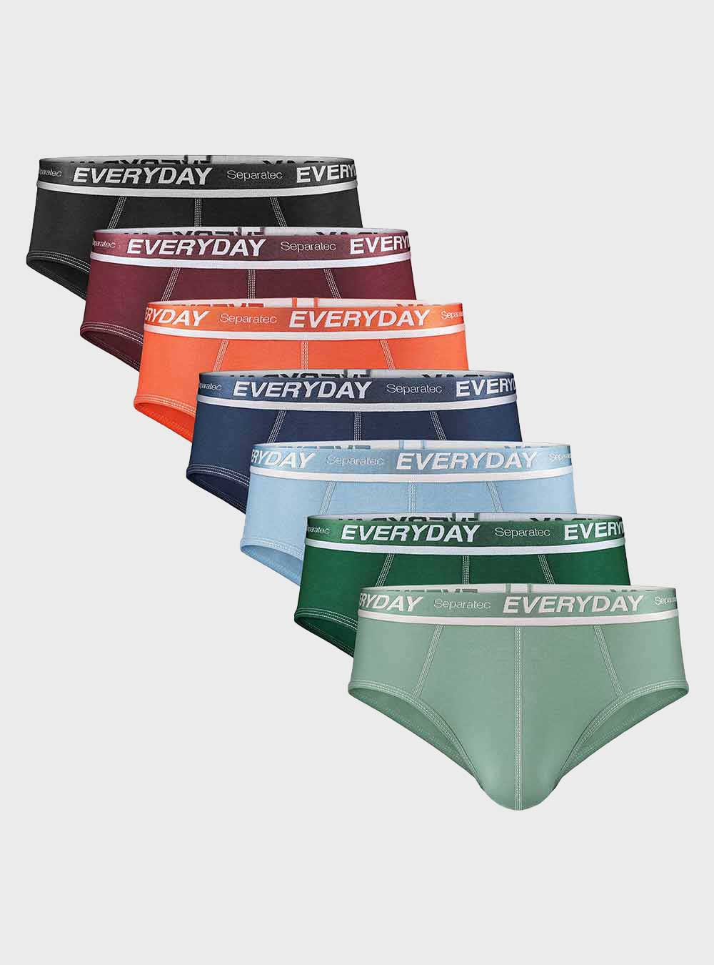 Colorful Everyday Cotton Briefs 7 Pack