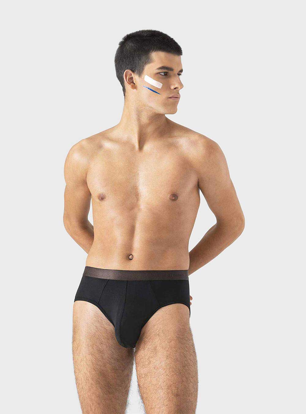 Separatec Men's Soft Bamboo Briefsl Men's Underwear With Pouch Bulge  Enhancing Mens Low Rise Briefs Mens Bikini Underwear 3 Pack