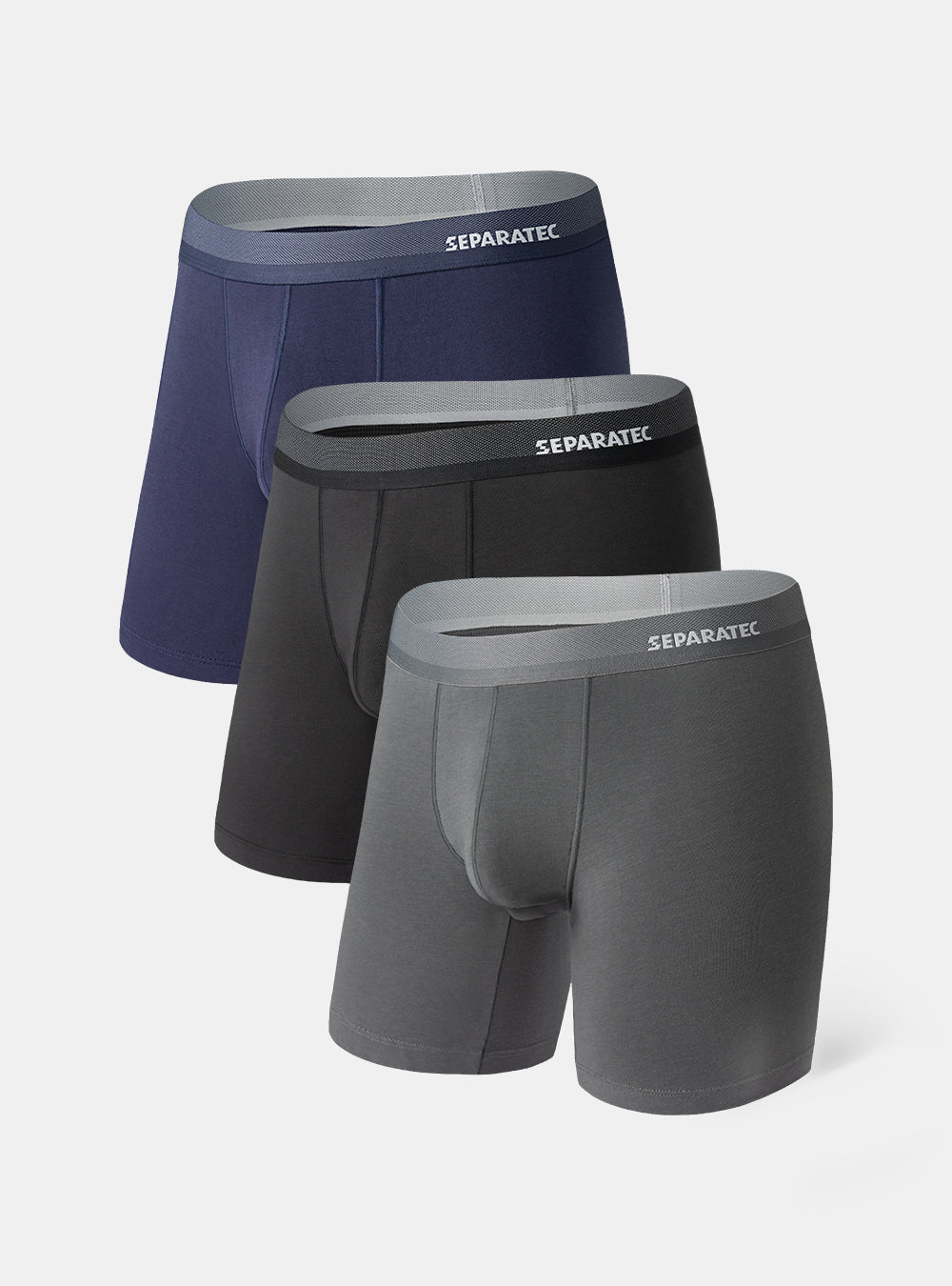 Breathable Super Soft Cotton Boxer Briefs 3 Pack